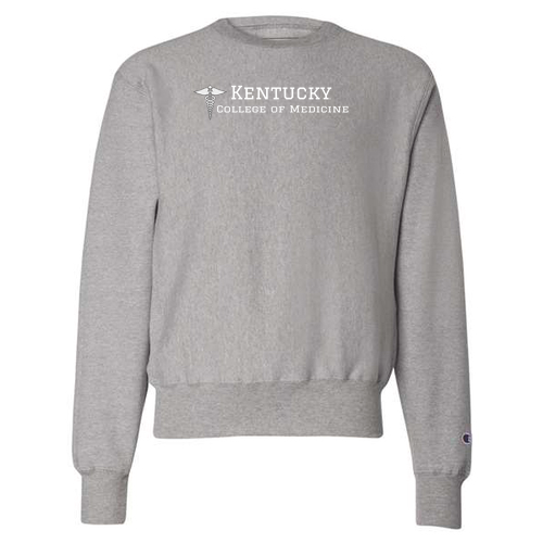 Champion Reverse Weave Crewneck Sweatshirt -- Oxford Gray