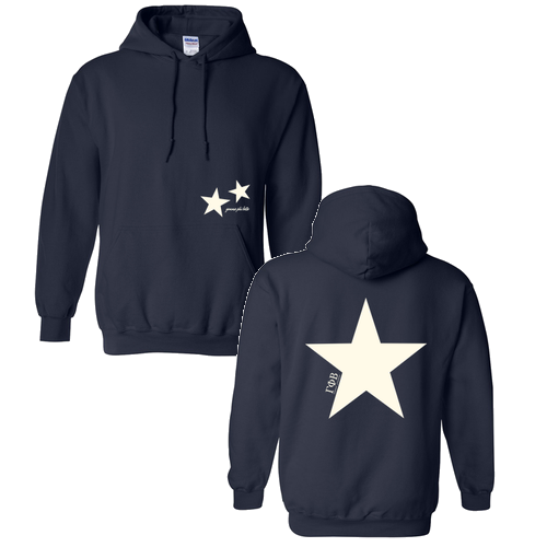 Gildan Heavy Blend Hooded Sweatshirt -- Navy