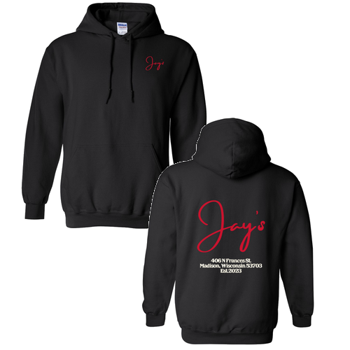 Gildan Heavy Blend Hooded Sweatshirt -- Black