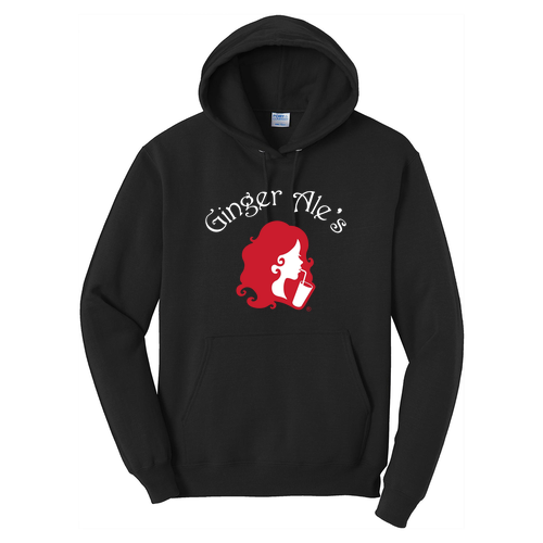Port and Company - Core Fleece Pullover Hooded Sweatshirt -- Jet Black