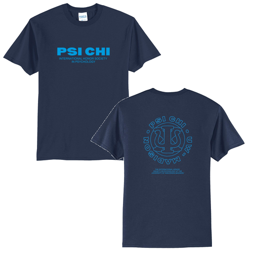 Port and Company 50/50 Blend Basic T-Shirt  Navy