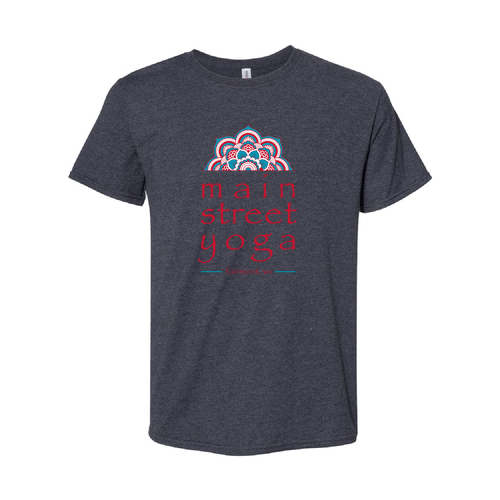 Jerzees - Premium Blend Ringspun Crewneck T-Shirt -- Black Ink Heather