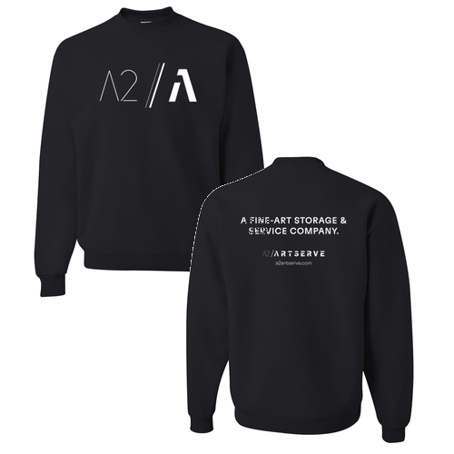 Jerzees 8 Oz., 50/50 Nublend Fleece Crew -- Black