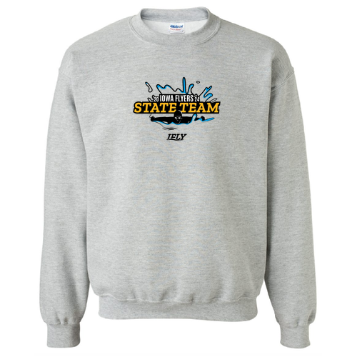 Gildan Heavy Blend Crew Neck Sweatshirt -- Sport Grey