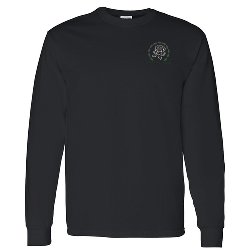 Gildan Heavy Cotton Longsleeve Basic T-Shirt -- Black