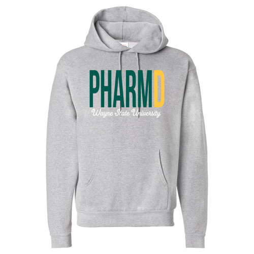 Hanes 7.8 Oz., 50/50 Comfort Blend Fleece Pullover Hood Adult -- Light Steel