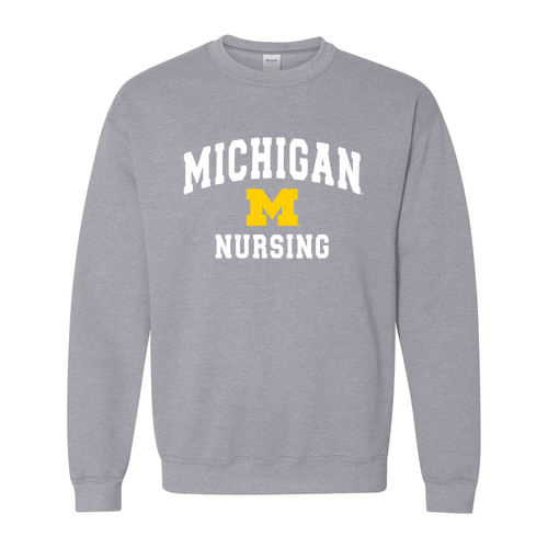 Gildan Heavy Blend Crew Neck Sweatshirt -- Sport Grey