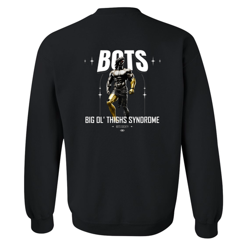 Gildan Heavy Blend Crew Neck Sweatshirt -- Black