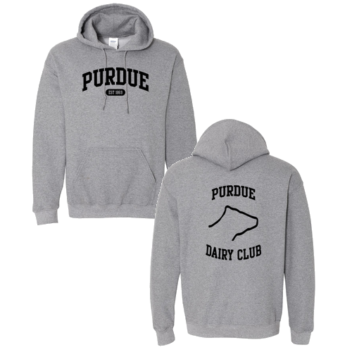 Gildan Heavy Blend Hooded Sweatshirt -- Graphite Heather