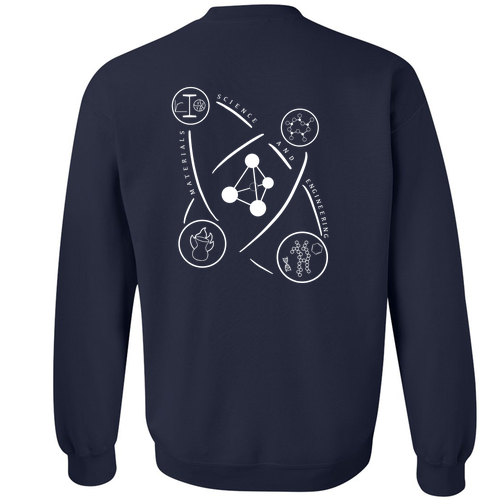 Gildan Heavy Blend Crew Neck Sweatshirt -- Navy