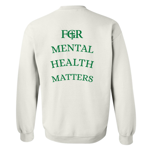 Gildan Heavy Blend Crewneck Sweatshirt -- White