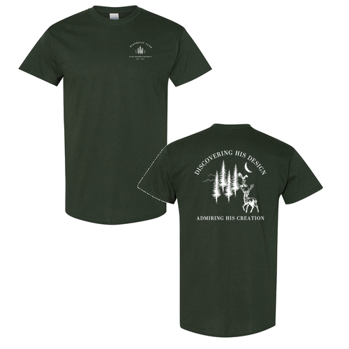 Cotton Basic T-Shirt Forest Green