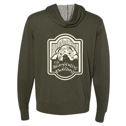 Independent Trading French Terry Heathered Sweatshirt -- Olive Heather