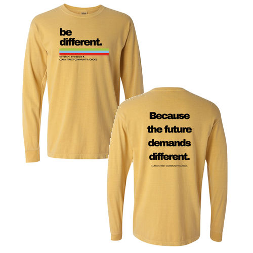 Comfort Colors Ringspun Long Sleeve Tee -- Mustard