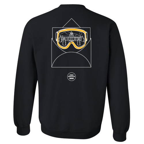 Gildan Heavy Blend Crew Neck Sweatshirt -- Black
