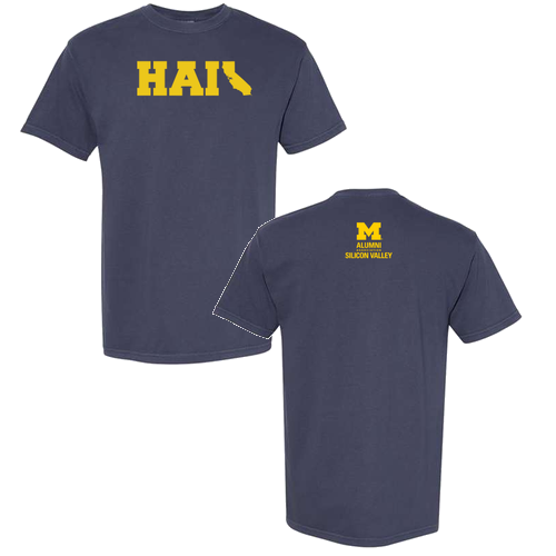 Comfort Colors Ringspun Garment Dyed T Shirt -- Navy