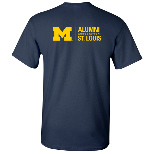 Mens/Unisex Gildan Heavy Cotton Basic T-Shirt -- Navy