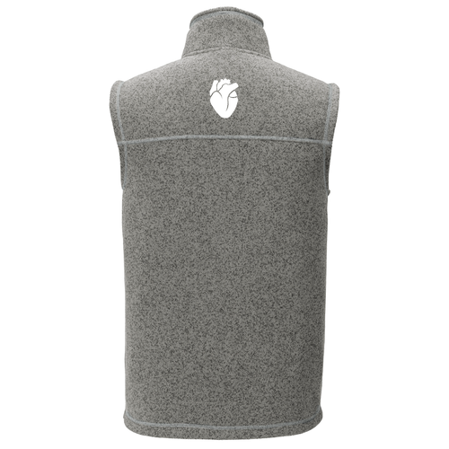 The North Face Sweater Fleece Vest -- TNF Medium Grey Heather