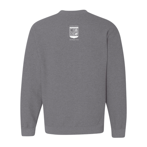 Gildan Heavy Blend Crew Neck Sweatshirt -- Graphite Heather