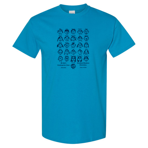 Gildan Heavy Cotton Basic T-Shirt -- Sapphire