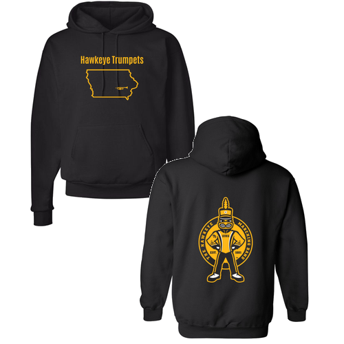 Gildan Heavy Blend Hooded Sweatshirt -- Black