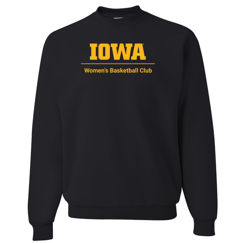 Jerzees 8 Oz., 50/50 Nublend Fleece Crew -- Black