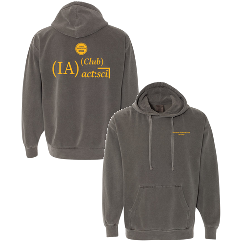 Comfort Colors Garment Dyed Hooded Pullover Sweatshirt -- Pepper