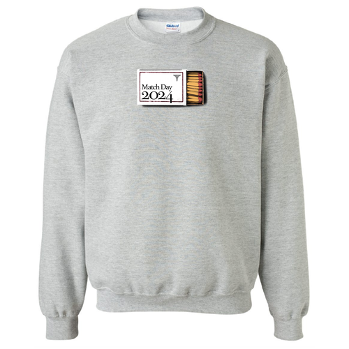 Gildan Heavy Blend Crew Neck Sweatshirt -- Sport Grey