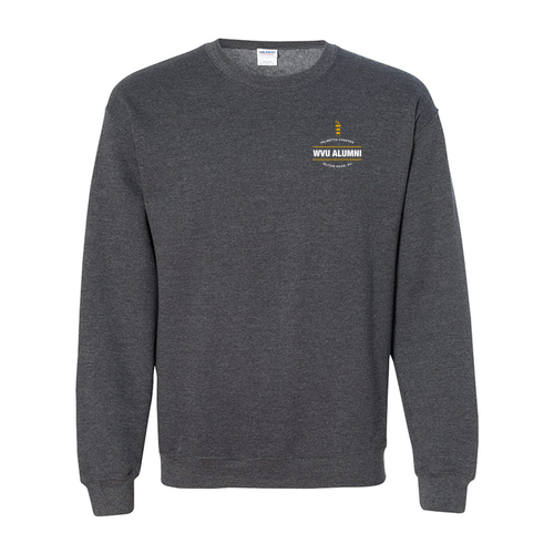 Gildan Heavy Blend Crew Neck Sweatshirt -- Dark Heather