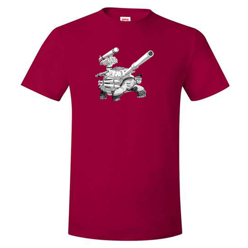 Hanes Perfect-T Ring Spun T-Shirt -- Deep Red