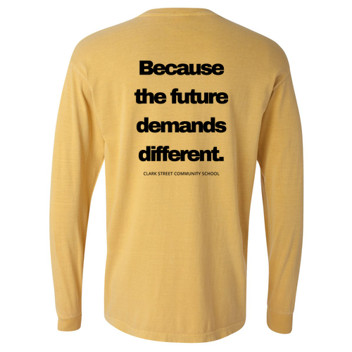 Comfort Colors Ringspun Long Sleeve Tee -- Mustard