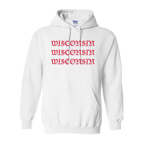 Gildan Heavy Blend Hooded Sweatshirt -- White