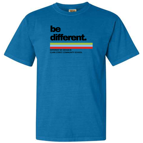 Comfort Colors Ringspun Garment Dyed T Shirt -- Royal Caribe