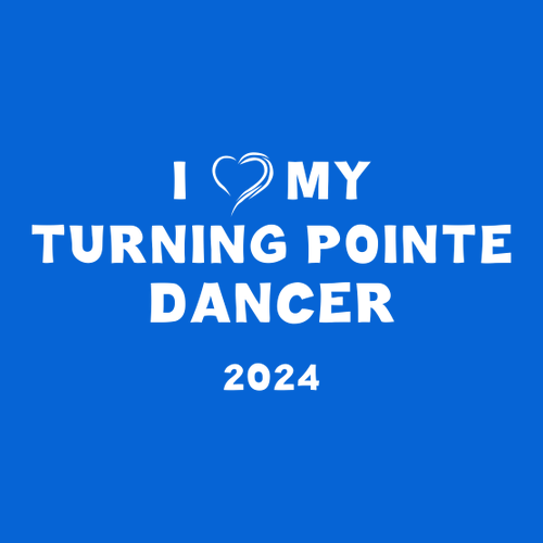 I Love My Turning Pointe Dancer Hoodie -Royal