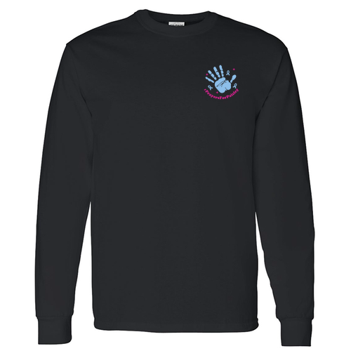 Gildan Heavy Cotton Longsleeve Basic T-Shirt -- Black