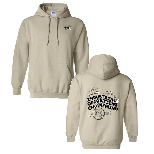 Men/Unisex Gildan Heavy Blend Hooded Sweatshirt -- Sand