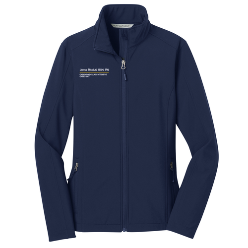 Port Authority Ladies Core Soft Shell Jacket -- Dress Blue Navy