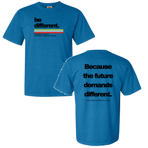 Comfort Colors Ringspun Garment Dyed T Shirt -- Royal Caribe