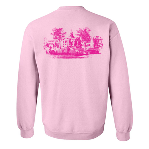 Gildan Heavy Blend Crew Neck Sweatshirt -- Light Pink
