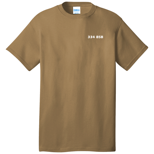 Port and Company 5.4 oz Cotton T-Shirt -- Coyote Brown