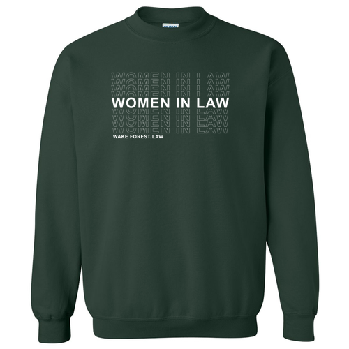 Gildan Heavy Blend Crew Neck Sweatshirt -- Forest Green
