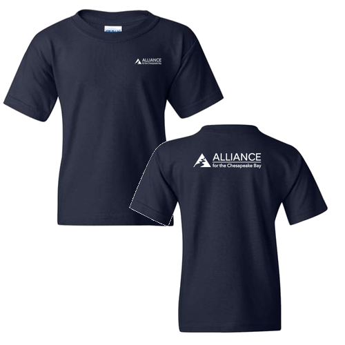 Gildan Heavy Cotton Basic Youth T-Shirt -- Navy