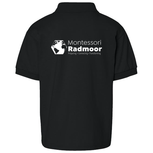 Gildan Youth 50/50 Sport Shirt -- Black