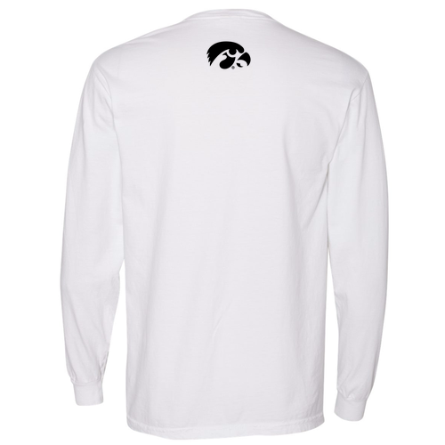 Comfort Colors Adult Long Sleeve Pocket Tee -- White