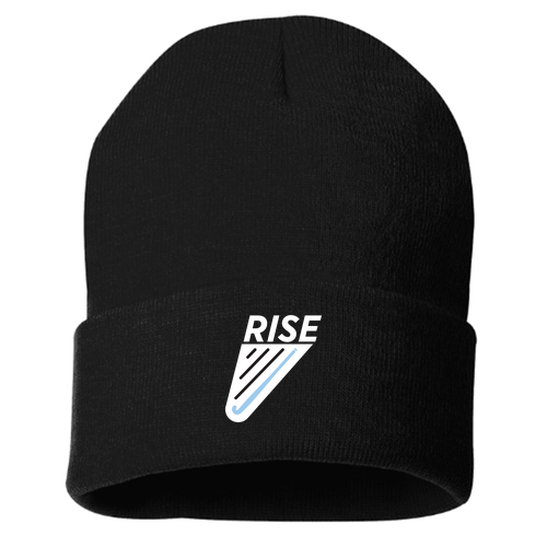 Sportsman 12 inch Knit Beanie -- Black