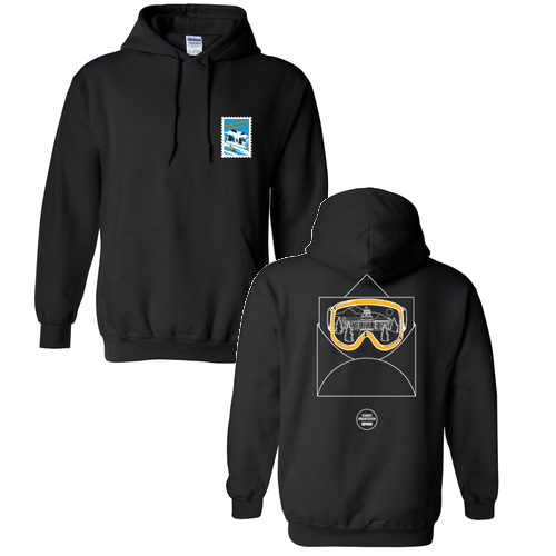 Gildan Heavy Blend Hooded Sweatshirt -- Black