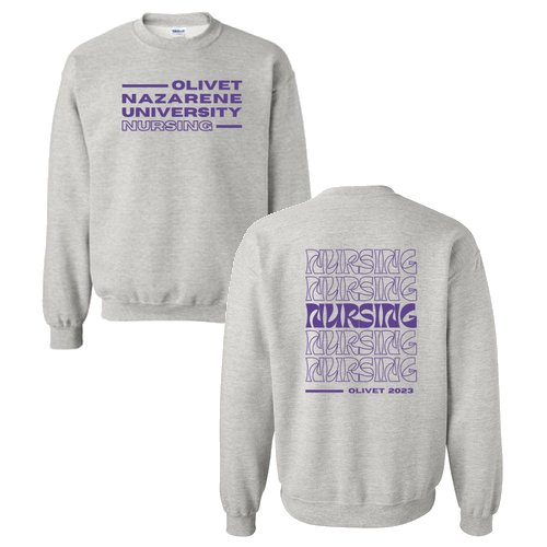 Heavy Blend Crew Neck -- Ash