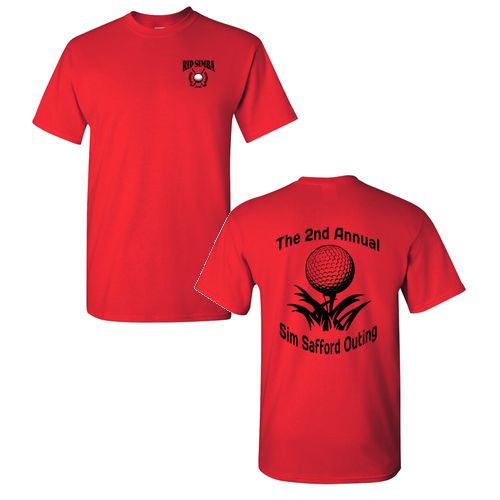 Gildan Heavy Cotton Basic T-Shirt -- Red