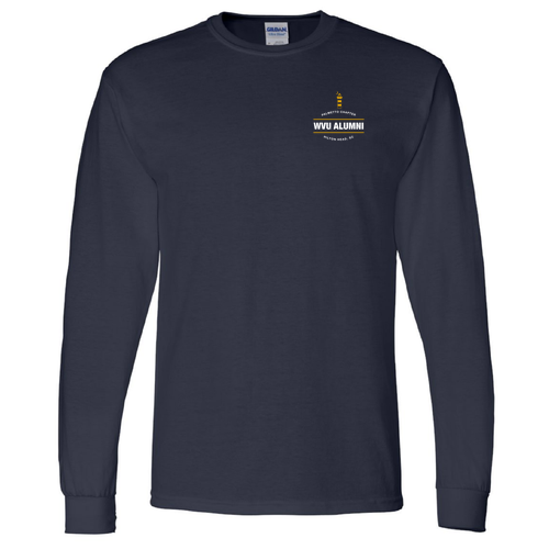 Gildan DryBlend 50/50 Longsleeve T-Shirt -- Navy