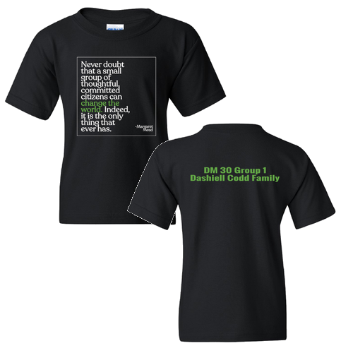 Gildan Heavy Cotton Basic Youth T-Shirt -- Black